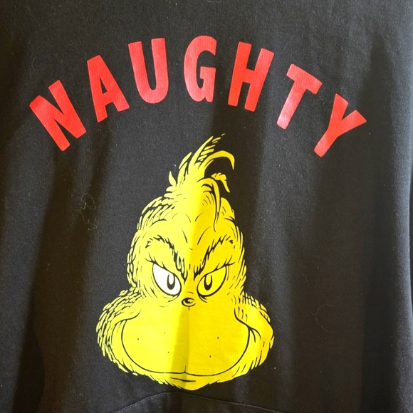 Dr Seuss - The Grinch Naughty Hoodie XL - Picture 1 of 5